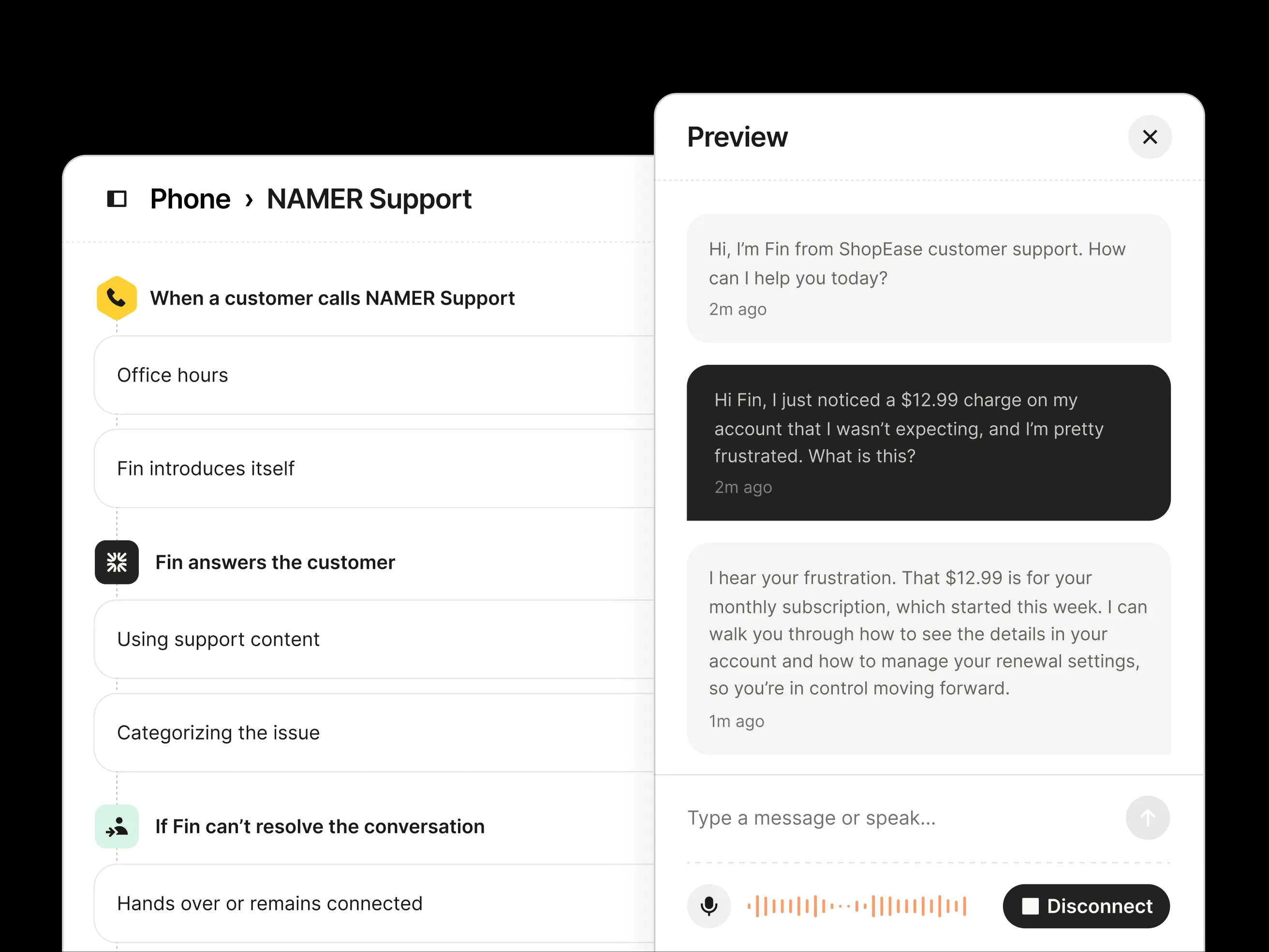 Email conversation where Sweo responds to Anastasia about a duplicate charge, explaining the billing issue and confirming a $49 refund