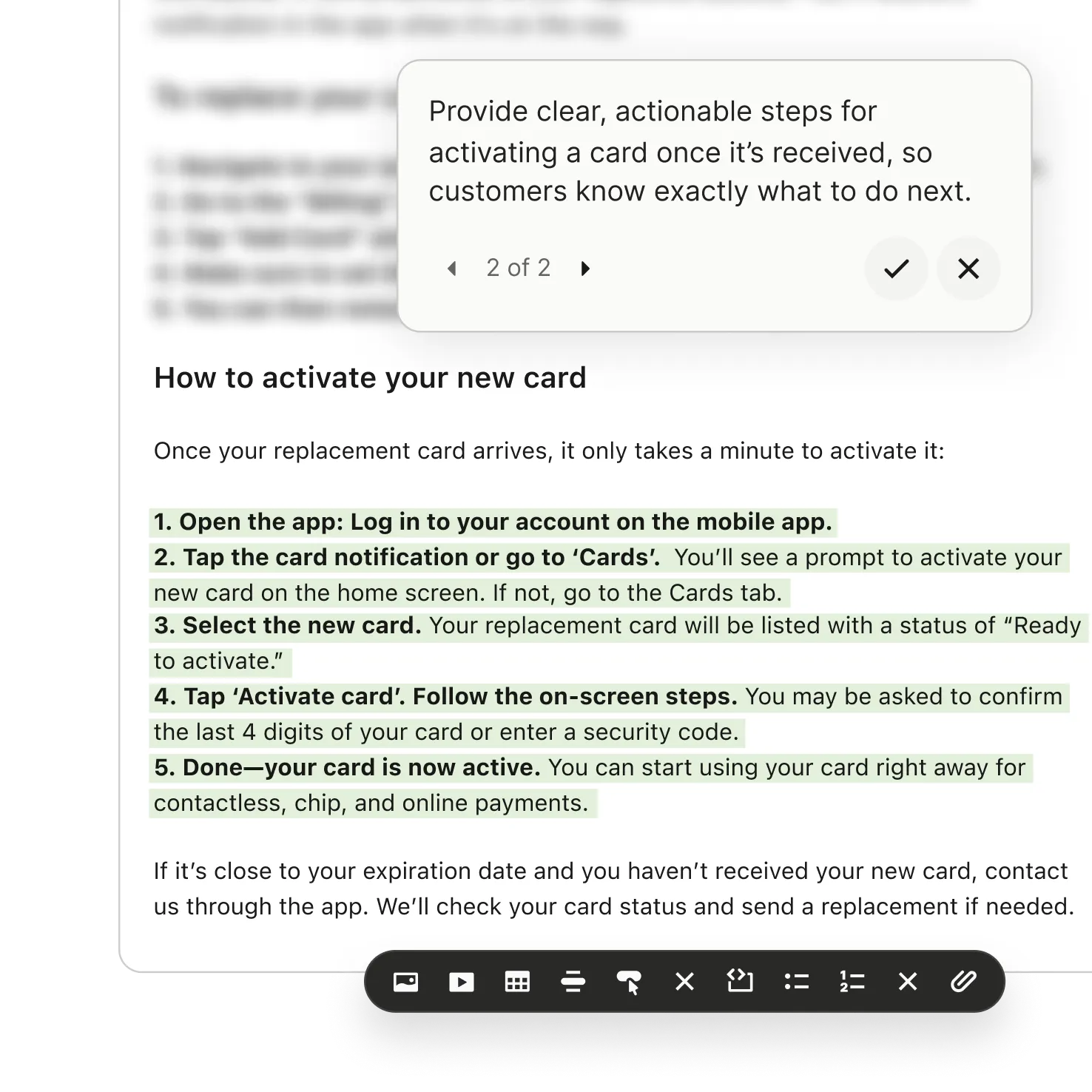 Optimize Dashboard One-click Accept